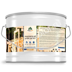 Грунтовка по дереву Wood House 10 л Антисептик для дерева